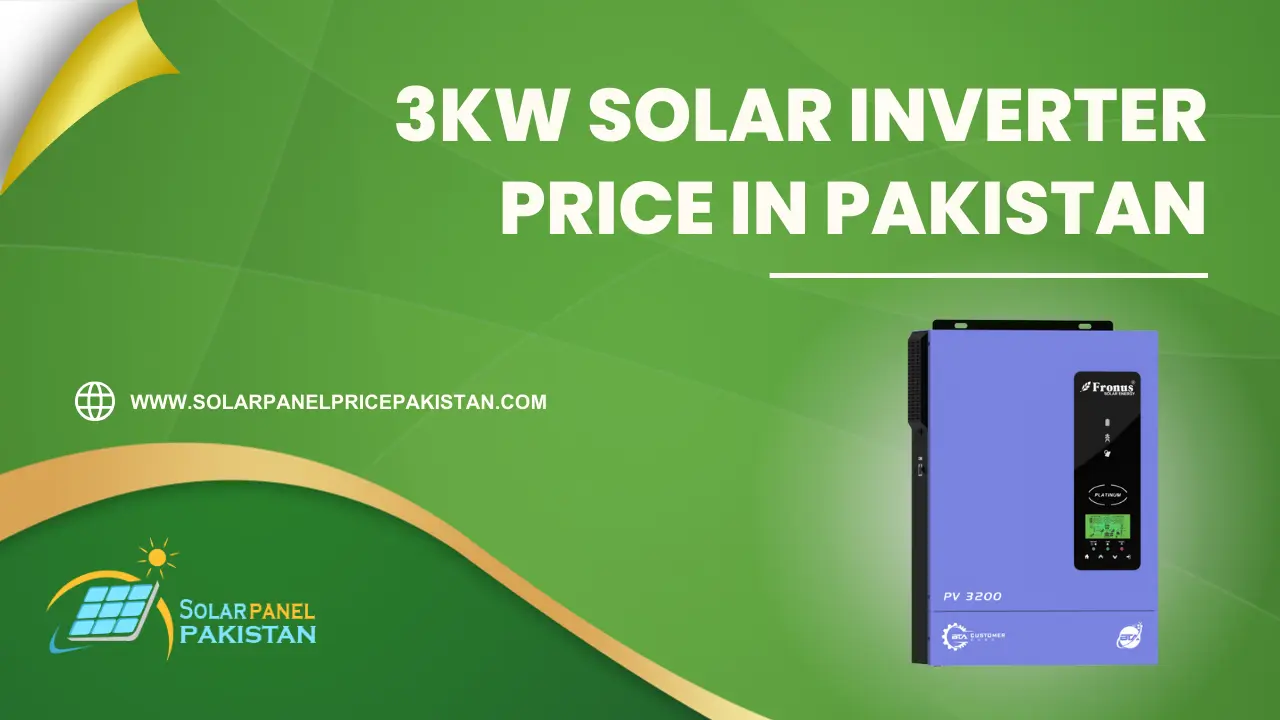 3kW Solar Inverter Price in Pakistan