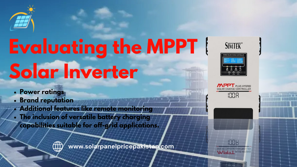 MPPT Solar Inverter Price in Pakistan