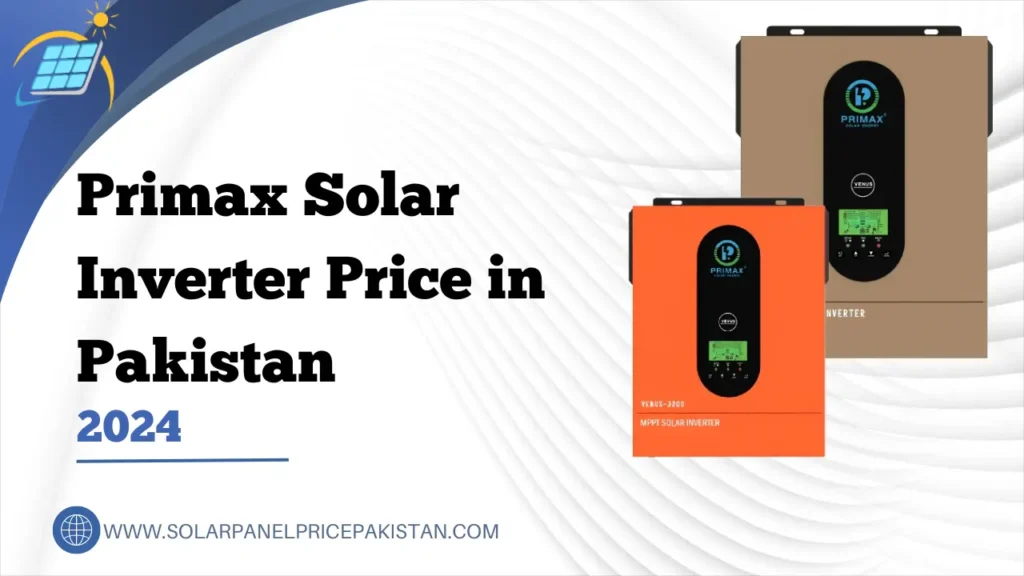 Primax Solar Inverter Price in Pakistan